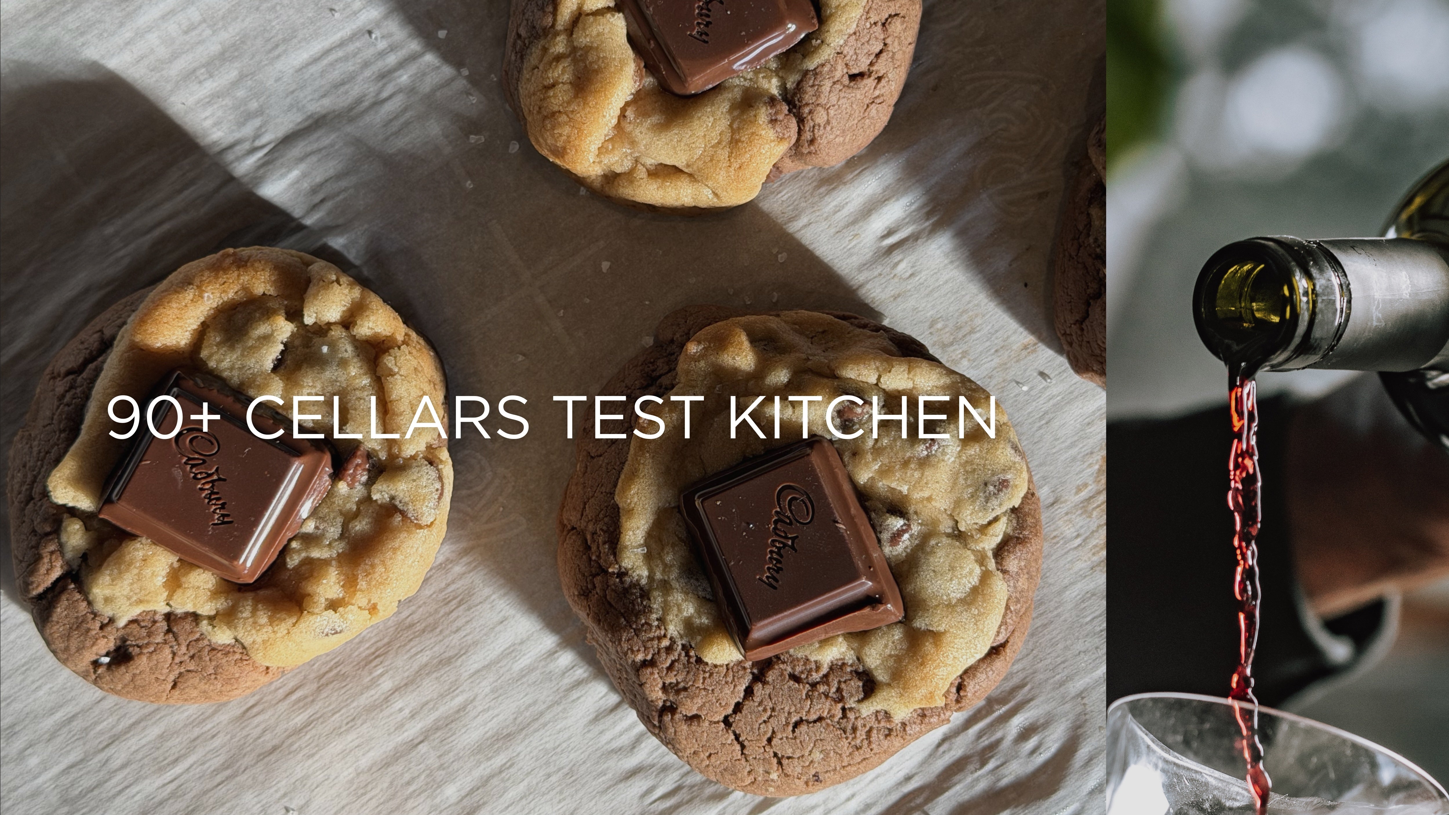 90+ Cellars Test Kitchen: Malbec Brownie Cookie Recipe