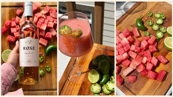 90+ Cellars Test Kitchen: Spicy Watermelon Frozé