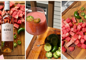 90+ Cellars Test Kitchen: Spicy Watermelon Frozé