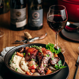 3 Cozy Fall Recipes With 90+ Cellars Lot 75 Russian River Valley Pinot Noir, Lot 179 Pinot Noir, and Lot 207 Chianti