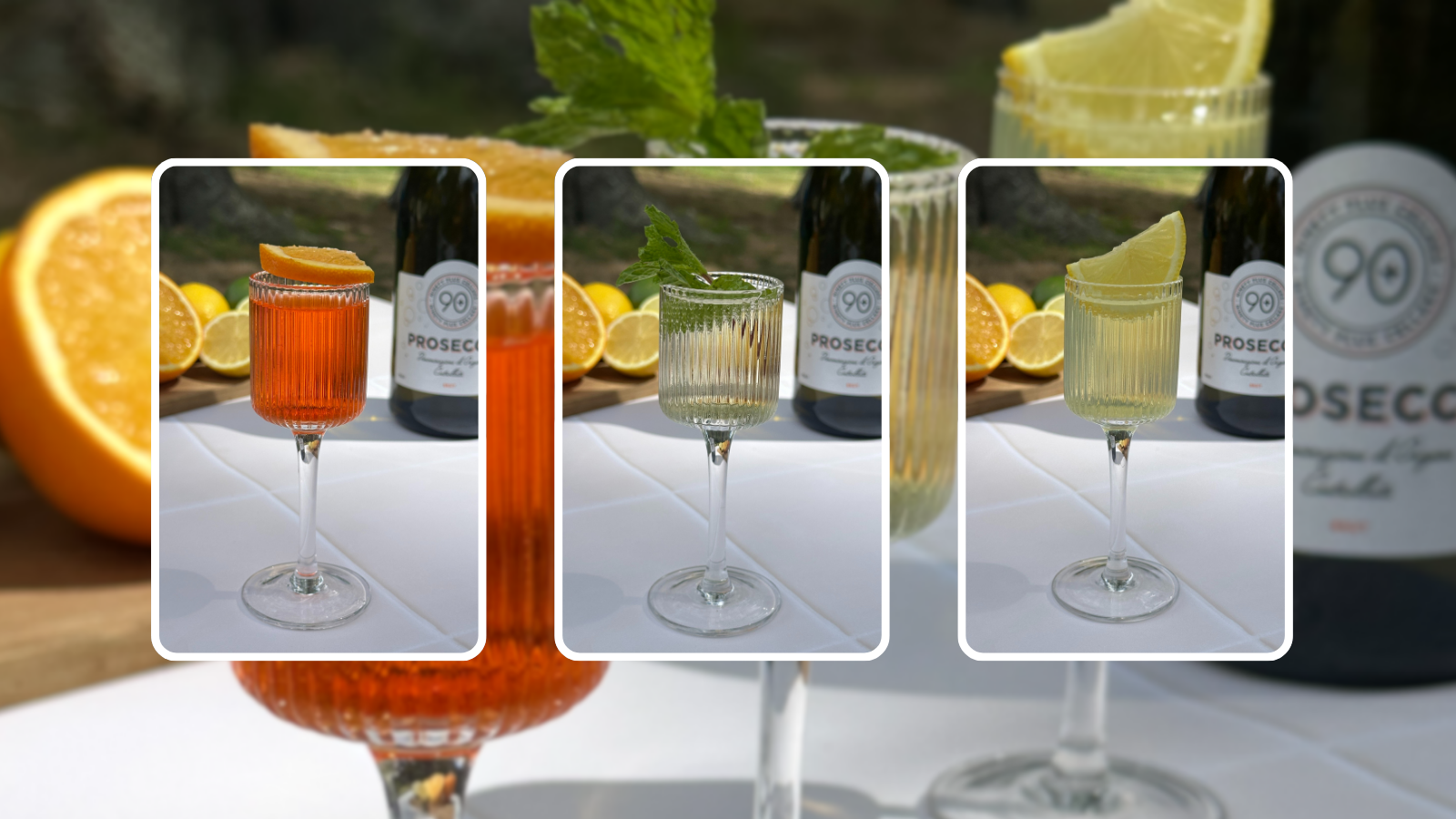Summer Spritz Flights With Lot 50 Prosecco