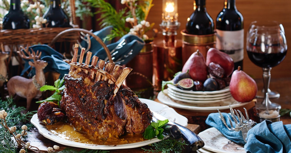 Hamersley's Rack of Lamb Recipe paired with Pauillac Bordeaux