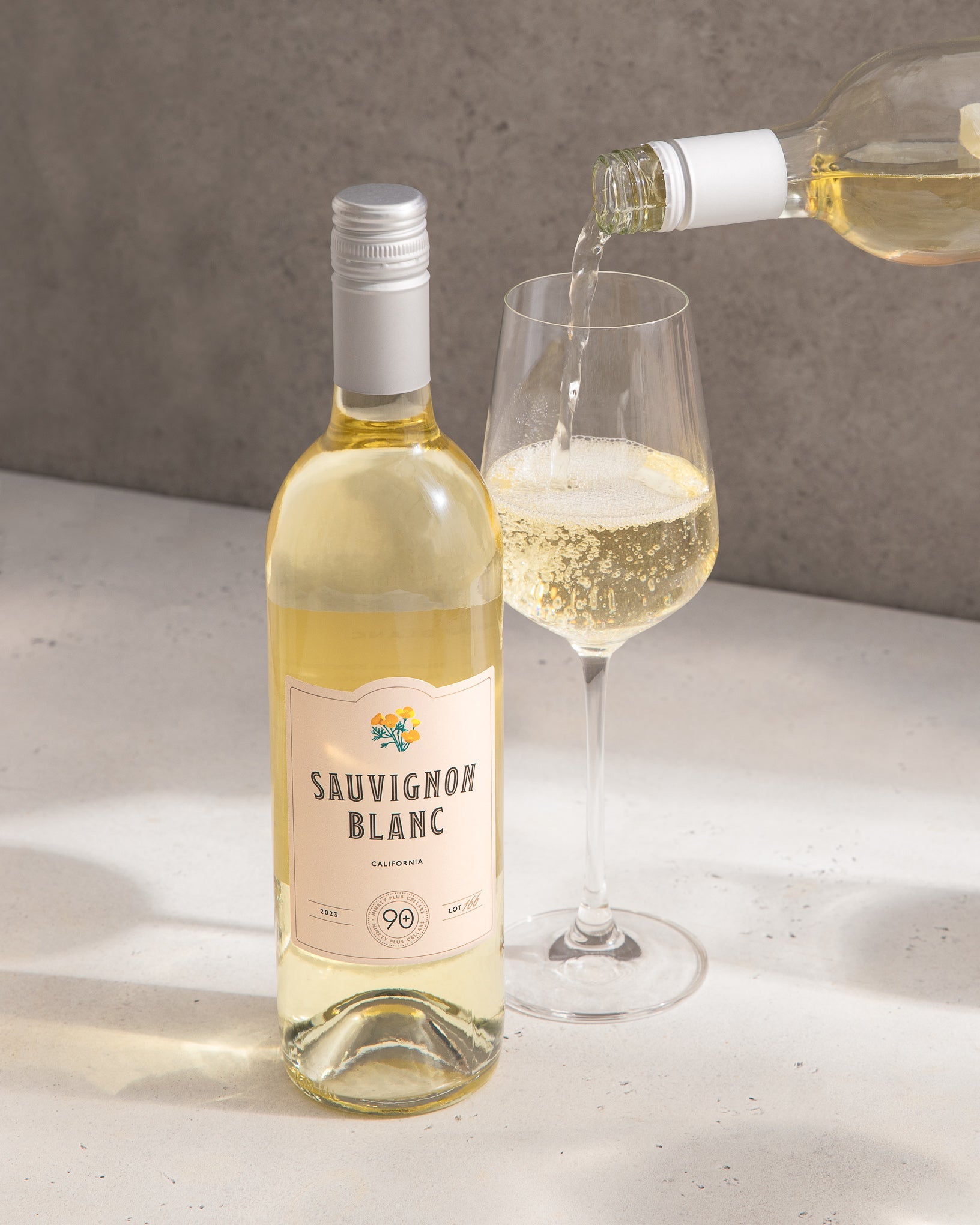 90+ Cellars Lot 166 Sauvignon Blanc, California