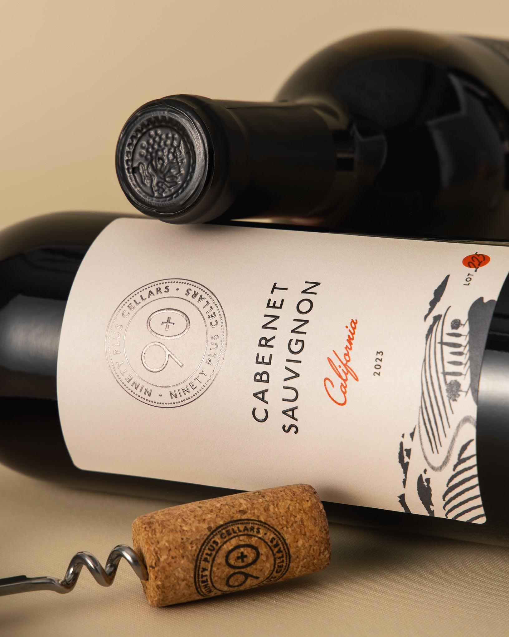 90+ Cellars Lot 225 Cabernet Sauvignon – California Red Wine | Low