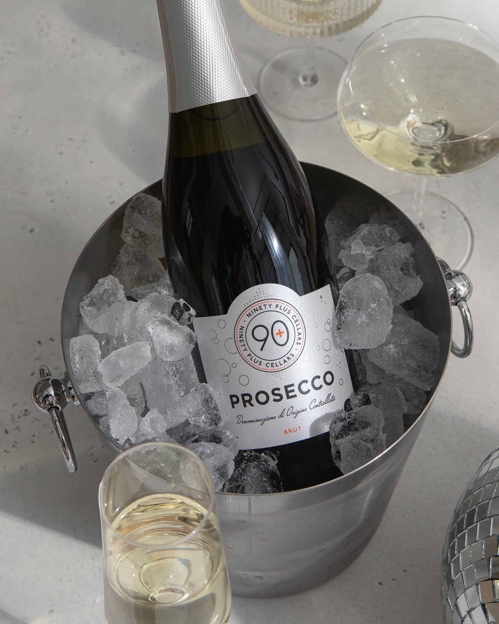 90+ Cellars Lot 50 Prosecco – Italian Sparkling Wine from Veneto